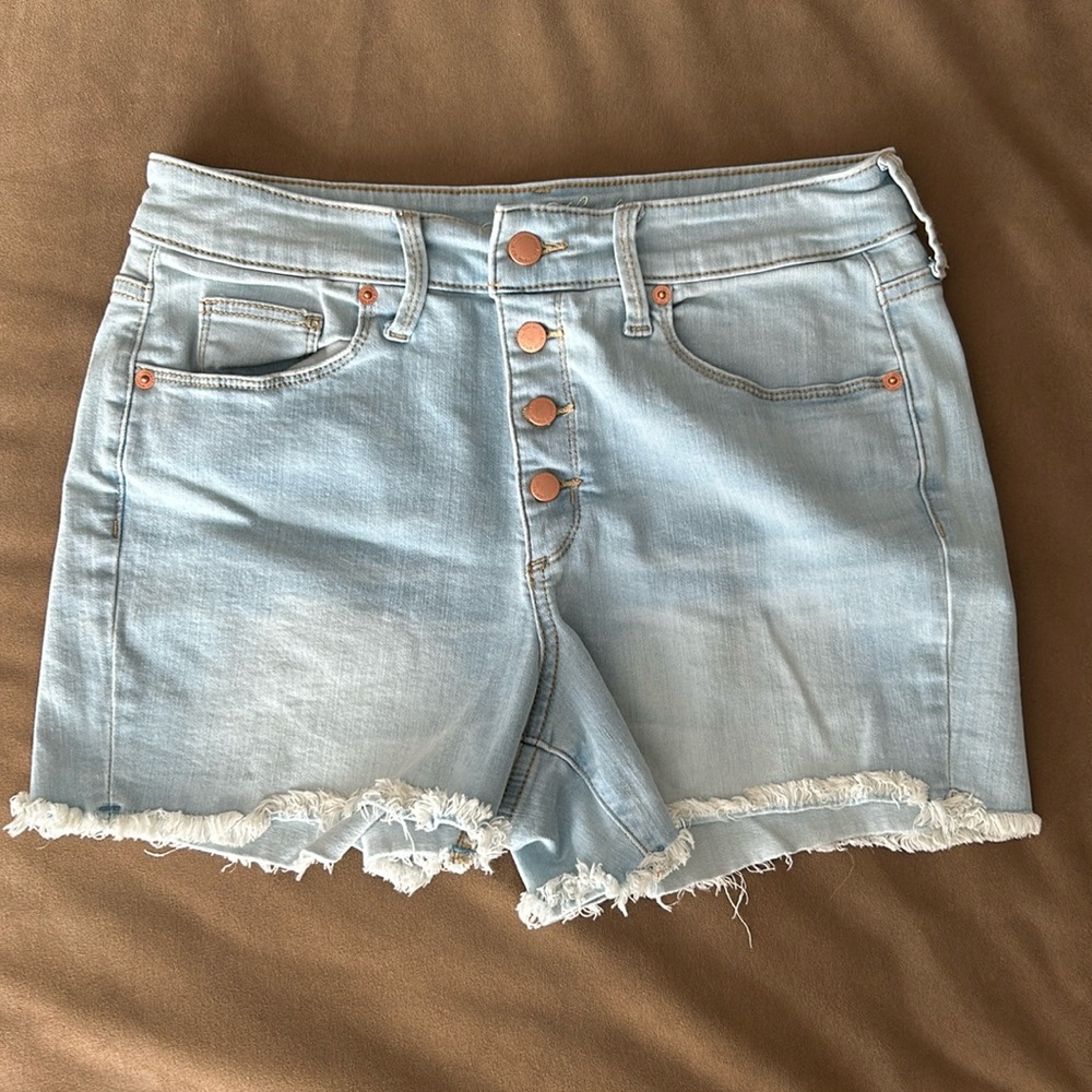 Universal Thread Button Fly Jean Shorts Sz 8